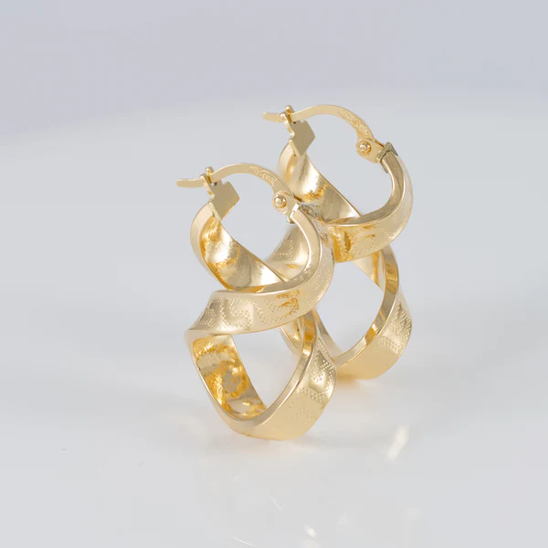pendientes aro oro amarillo 18k 750 4 600x